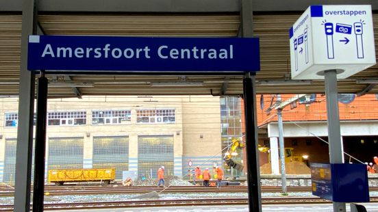 As of today no trains to and from Amersfoort