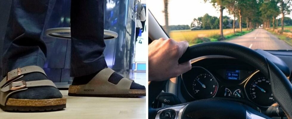 Can you drive with slippers Thats what the law says