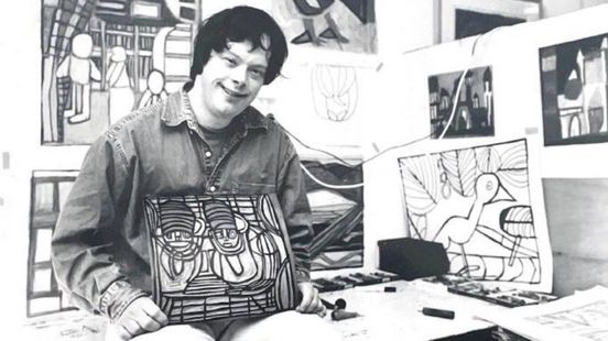 Cheerful artist with Down syndrome Derk Wessels has passed away