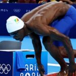 Congolese swimmer Freddy Mayala an elimination a record and a