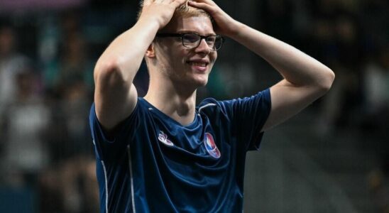 Felix Lebrun wins bronze medal in mens singles table tennis