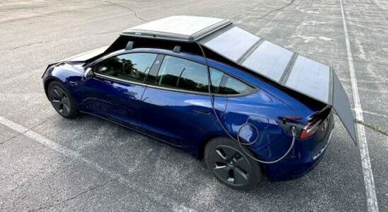 GoSun develops stylish solar panel for electric vehicles