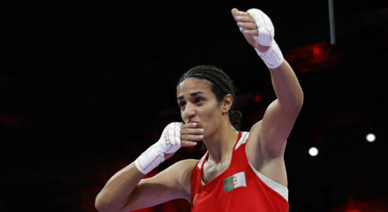 Imane Khelif controversial Algerian boxer proudly medalist