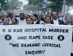 In India doctors shocked by the murder go on strike