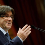 In the news Carles Puigdemont has returned to Spanish soil