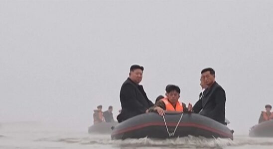 Kim Jong Un visits the emergency area and promises punishment