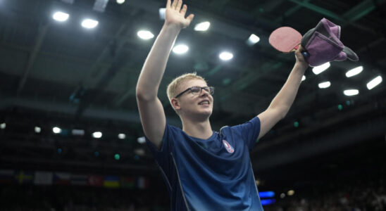 Lebrun mania at table tennis competitions