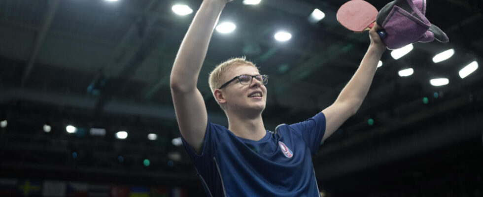 Lebrun mania at table tennis competitions