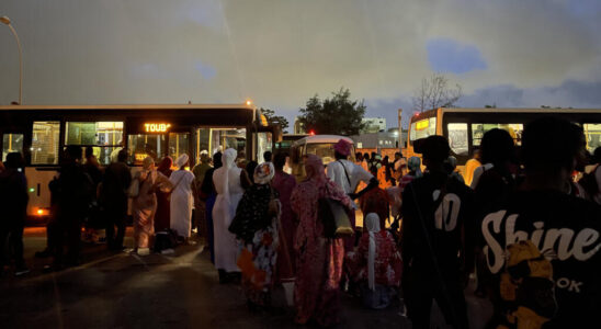 Magal Festival in Senegal Pilgrims crowd into buses to reach