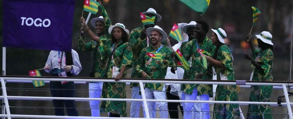 Naomi Akakpo sprinter and flag bearer of Togo had a