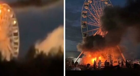 New information about the fire in the Ferris wheel