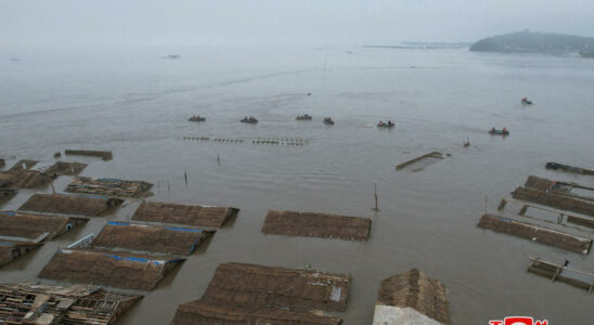 North Korea faces devastating floods