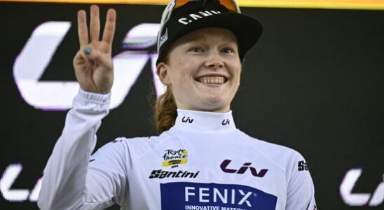 Pieterse takes white jersey in first Tour de France Glad