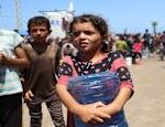 Refugee children in Gaza are suffering from a lack of