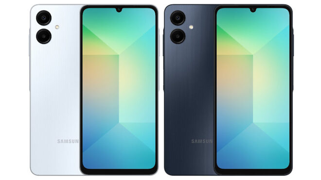 Samsung Galaxy A06 model design revealed