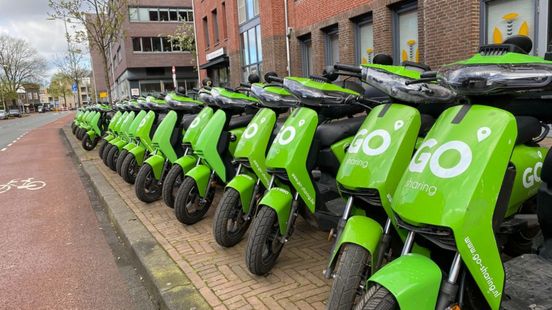 Shared scooters hardly popular Go Sharing leaves Amersfoort again