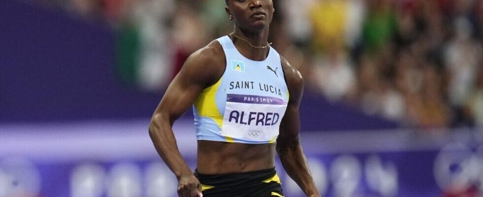 Sprinter Julien Alfred wins gold in the 100m Saint Lucias