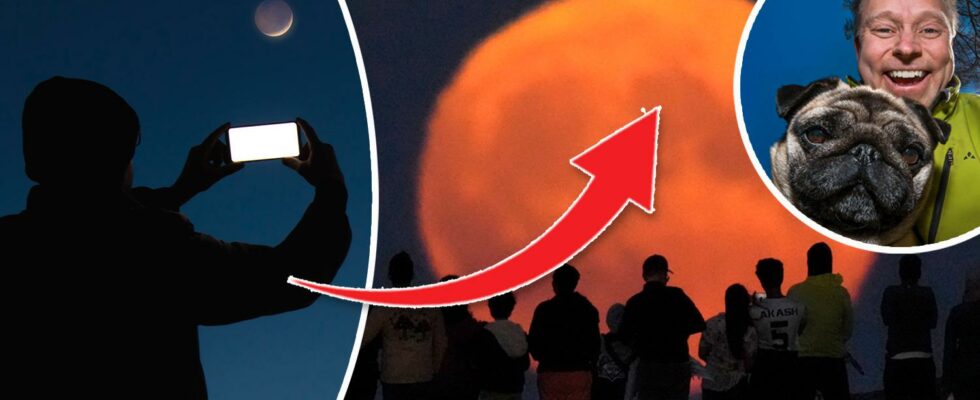 Supermoon August 2024 – how to take the best mobile