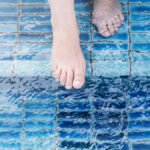 Swimming pool are footbaths essential or rather dirty Our doctors