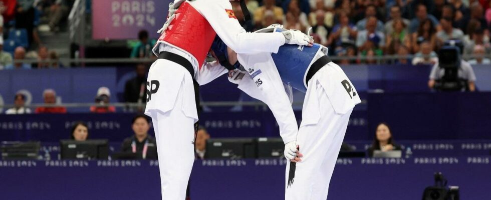 Taekwondo fighter Omar Yaser Ismail fought for Palestine