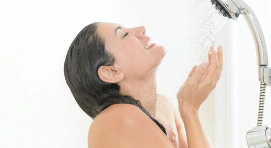 The ideal length of a shower to avoid risks to