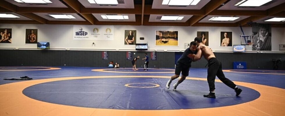 The only Moroccan wrestler present in Paris Oussama Assad wants
