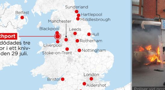 The riots in Britain this has happened