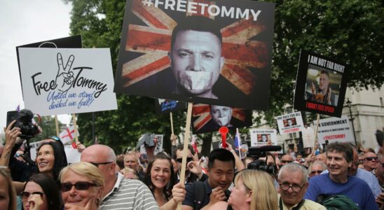 Tommy Robinson the fugitive activist who is fanning the flames