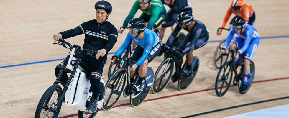 What is keirin in track cycling