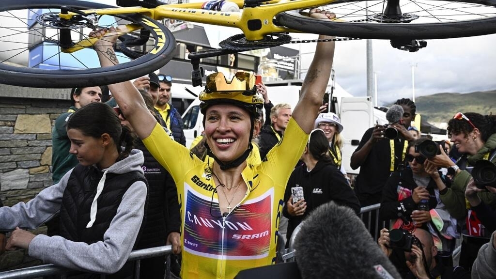 Women's Tour de France Polish Katarzyna Niewiadoma wins 2024 edition