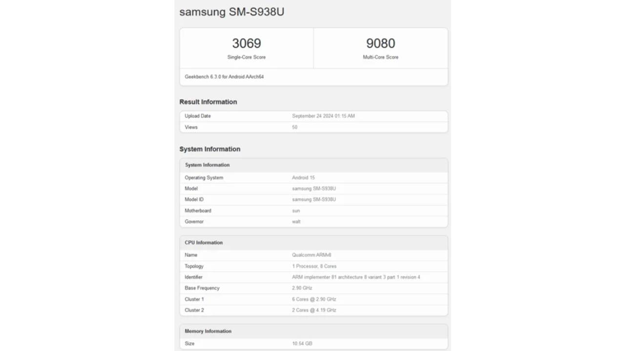 1727259757 142 Galaxy S25 Ultra Performance Results Revealed Here Are the Details