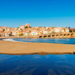 Banyuls sur mer a small quiet fishing port in the Pyrenees