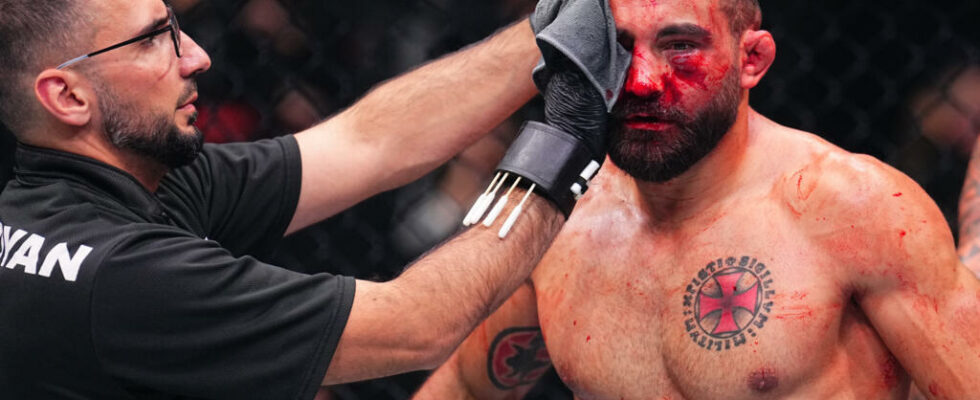 Benoit Saint Denis beaten at UFC Paris the French MMA party