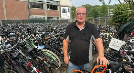 Bicycle depot flooded with 700 bicycles from Utrecht Central Station