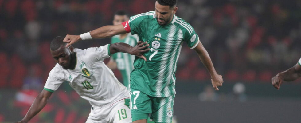 CAN 2025 Algeria Equatorial Guinea Benrahma misses the break