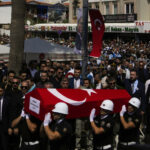 Funeral of Turkish American activist killed by Israeli army in West