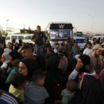 Israeli bombings cause mass exodus to Syria