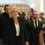 Marine Le Pen at the center of attention