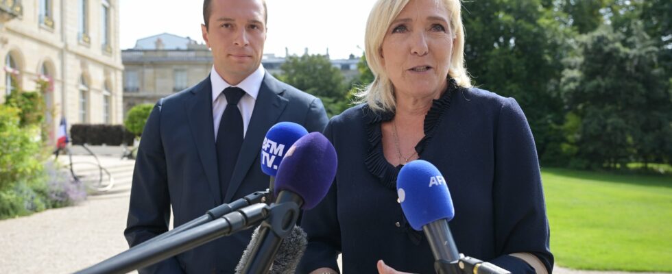 Marine Le Pen calls for a referendum on priority issues