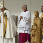 Pope Francis launches message of peace for Lebanon during mass