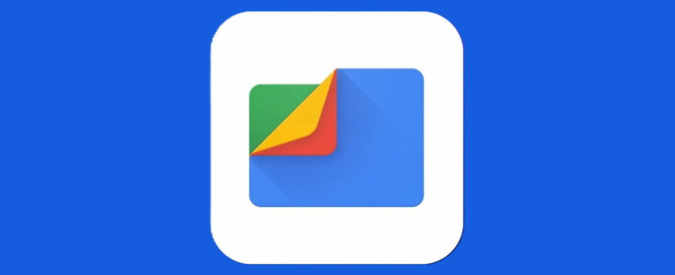 The PDF reader from the Files by Google file manager