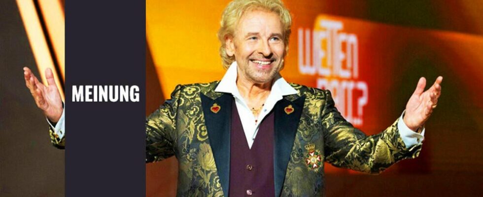 Thomas Gottschalk announces end of career