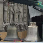 Three months before the cathedral reopens the bells of Notre Dame