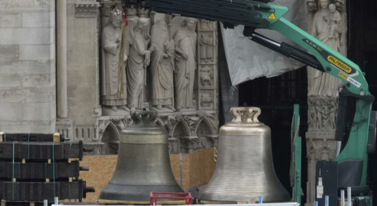 Three months before the cathedral reopens the bells of Notre Dame