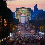 What awaits the French champions for their final parade –