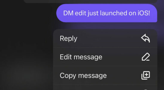 X brings editing feature for direct messages on iOS platform