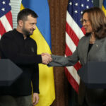 in the United States Volodymyr Zelensky receives help from Joe