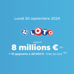 the draw of this Monday September 30 2024 8 million