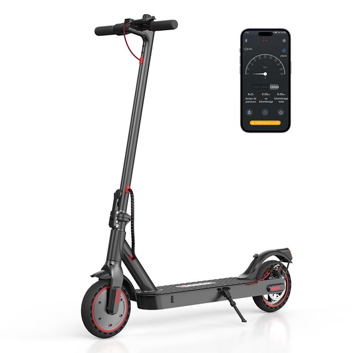 Electric Scooter iScooter i9 350W 36V7.5Ah 8.5 inch tires Range 22-30km - LED screen