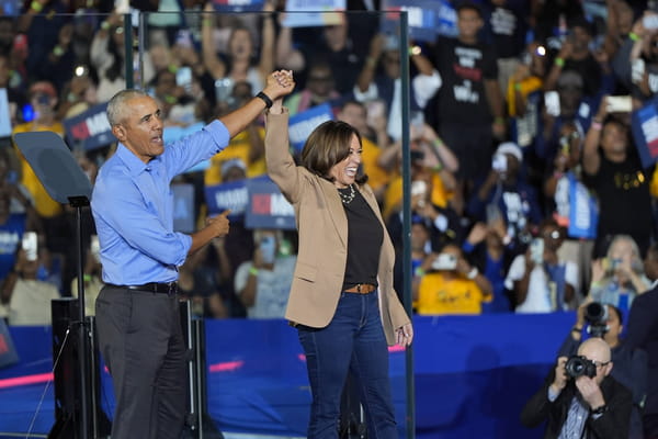 First joint meeting between Kamala Harris and Barack Obama - Kamala Harris ©Mike Stewart/AP/SIPA